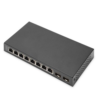 Switch 8 puertos Gigabit + 2 puertos Gigabit SFP