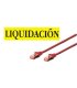Latiguillo RJ45 4m CAT6 FTP LSZH Rojo (Liquidación)