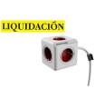 PowerCube 5 Conex. y Cable 1.5 m. a 230V Rojo (Liquidación)