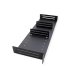 bandeja Value de 19", 1U, con 2 divisores ajustables, negro
