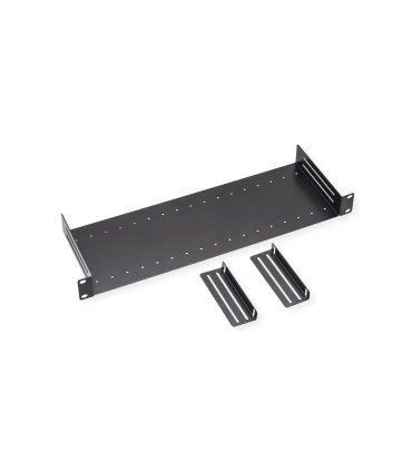 Bandeja rack 19" 1U con fondo 150 mm y divisores ajustables