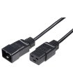 Cable Alimentación 2mts C19 Hembra a C20 Macho