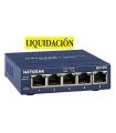 Switch NETGEAR 5 puertos 10/100/1000 caja metálica