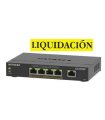 Switch NETGEAR Gigabit Ethernet Plus PoE 5 puertos (63W)