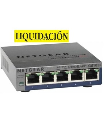 switch giga gestion web 5 puertos GS105E-200PES