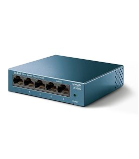 Switch TP-LINK 5 puertos Gigabit caja metálica