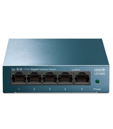 Switch TP-LINK 5 puertos Gigabit caja metálica