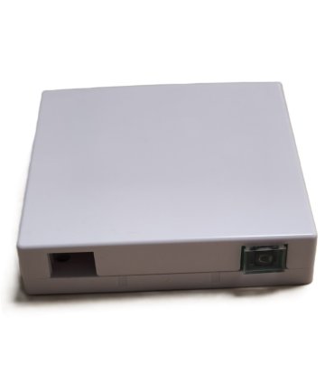 Caja FTTH con 1 conector SC Simplex y pigtail de 1metro