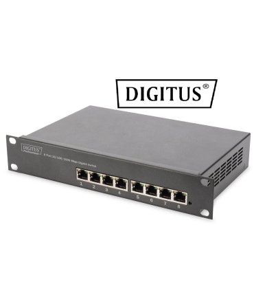 Switch 8 puertos Gigabit 10/100/1000 10"