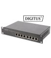 Switch 8 puertos Gigabit 10 " Sin gestión 1U