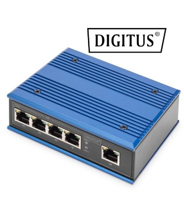 Switch 5 Ptos GIGABIT Carril DIN Industrial