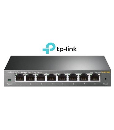 Switch 8 puertos Gigabit Gestionable carcasa metálica sobremesa