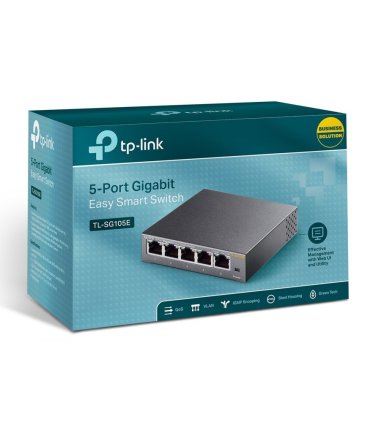 Switch 5 puertos Gigabit Gestionable carcasa metálica sobremesa