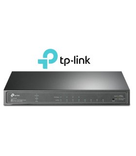 Switch inteligente JetStream TL-SG2008P Gigabit de 8 puertos con 4 ptos PoE+ Switch inteligente JetStream TL-SG2008P Gigabit de 8 puertos con 4 ptos PoE+