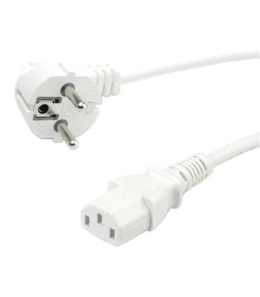 CABLE ALIMENTACIÓN shucko a IEC , 1,8 METROS BLANCO