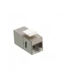 CONECTOR RJ45 DOBLE HEMBRA CAT6 STP PATCHPANEL