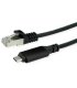 Cable convertidor USB 3.2 Gen 2 a Gigabit Ethernet, Negro, 1,5 m