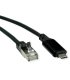 Cable convertidor USB 3.2 Gen 2 a Gigabit Ethernet, Negro, 1,5 m