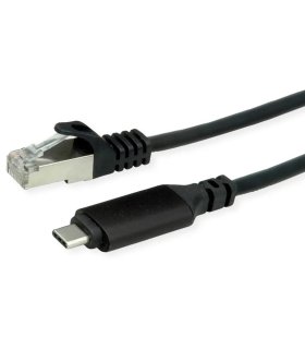 Cable convertidor USB 3.2 Gen 2 a Gigabit Ethernet, Negro, 3 m