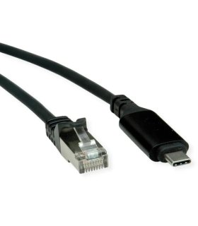 Cable convertidor USB 3.2 Gen 2 a Gigabit Ethernet, Negro, 5 m
