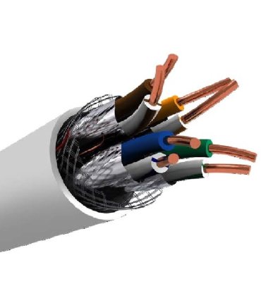 Cable CAT6A SFTP 500 m LSZH Rígido COBRE 100%
