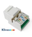Conector RJ12 keystone CAT3 formato RJ45