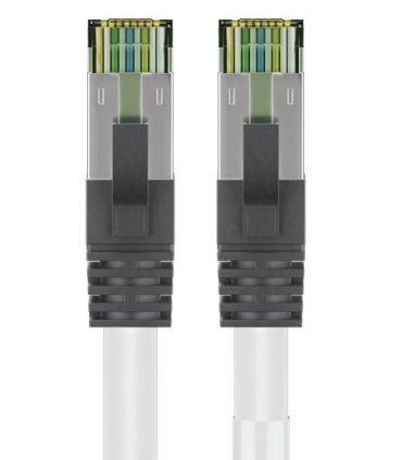 Latiguillo RJ45 CAT8.1 5m. SFTP BLANCO