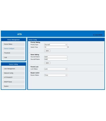 ATS  Interruptor de Transferencia Automática