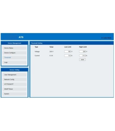 ATS  Interruptor de Transferencia Automática