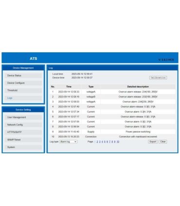 ATS  Interruptor de Transferencia Automática