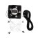 Kit 1 Ventilador 220V 119x119x38mm + cable + rejilla