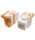 CONECTOR RJ45 HEMBRA CAT6A Crimpado fácil  para pachpanel.