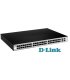 Switch 19” D-Link 44 puertos Gigabit Cobre + 4 slot SFP Semi Gestionable