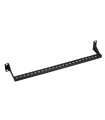 Barra 1U 19" para gestión de cables con profundidad ajustable
