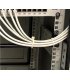 Barra 1U 19" para gestión de cables con profundidad ajustable