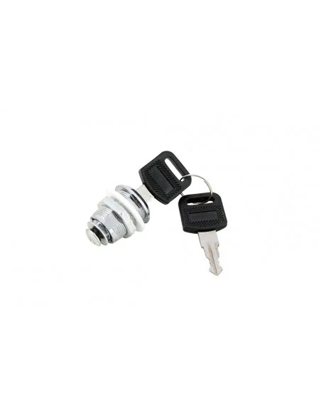 Cerradura con llave para los paneles laterales.