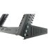 Bastidor L 19" 6U negro REGULABLE