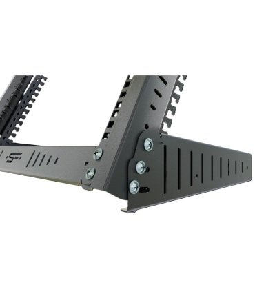 Bastidor L 19" 6U negro REGULABLE