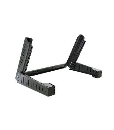 Bastidor L 19" 6U negro REGULABLE