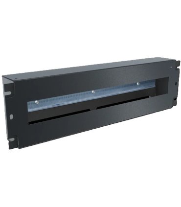Panel cerrado de 19" 3U 22 módulos CARRIL DIN para mecanismos