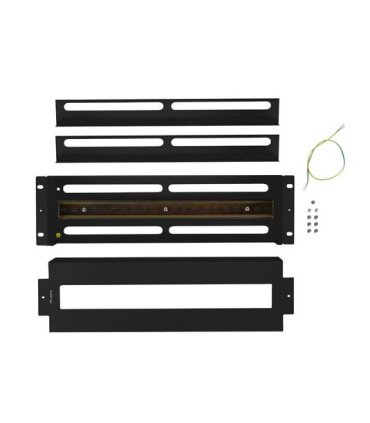 Panel 19" 3U cerrado con carril DIN para 22 magnetotermicos