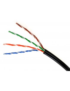 CABLE RED CAT.6A FTP RIGIDO EXTERIOR AWG23, 500M