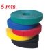 Cinta Velcro 10mm de Ancho. Rollo 5 mts. Varios Colores
