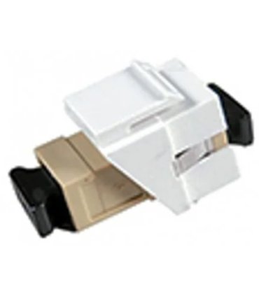 Adaptador vacio tipo keystone para conector LC Duplex o SC simples