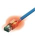 Latiguillo LED DualBoot® Cat. 6A ISO/IEC, blindado