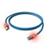 Latiguillo Cat.6A S/FTP DualBoot LED Azul
