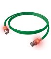 Latiguillo Cat.6A S/FTP Verde DualBoot LED (Varias medidas)