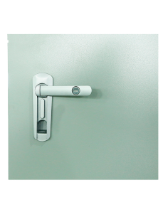 Rack mural 19" IP65 6U Fondo 450 con TEJADILLO puerta