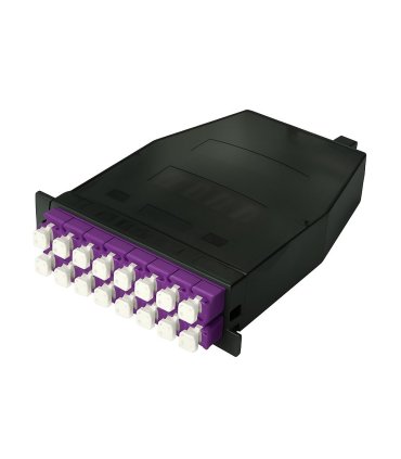 Cassette MPO Macho-LC 24FO OM4 Baja Pérdida