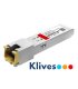 Transceiver SFP MULTIMODO RJ45 GIGA 100 Mts KLIVES